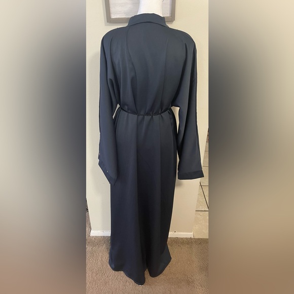 Abaya Dress Embroidered Kimono Coverup From U.A.E Size 58. New - Picture 10 of 17